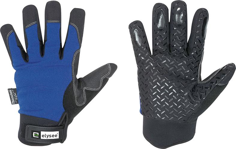elysee® Winterhandschuh Freezer, schwarz-blau - bekommst Du bei ★ HUG Technik ✓