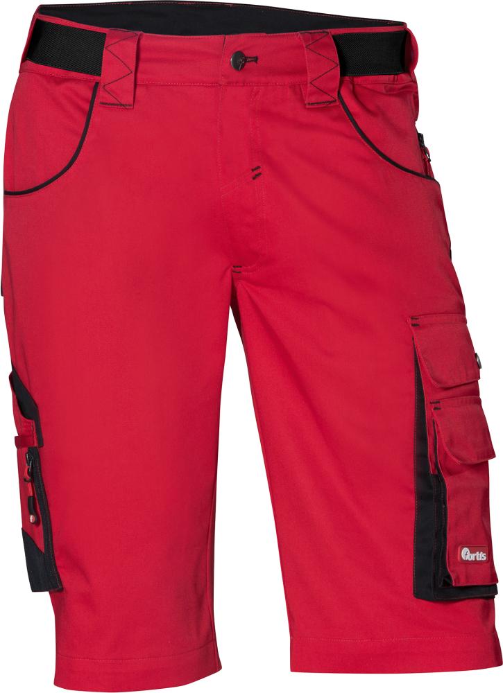 FORTIS Herren Bermuda 24, rot-schwarz - direkt von HUG Technik ✓