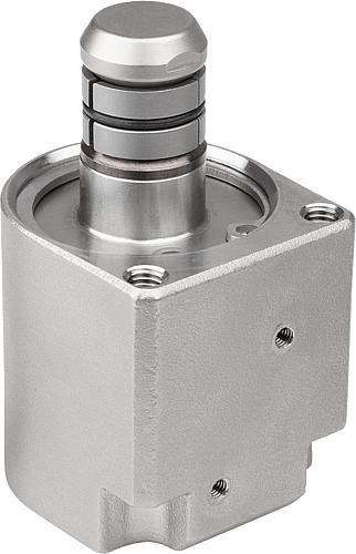 Zentrierspanner pneumatisch, D1=16, D=20, M03, Edelstahl, Komp: Nitrilkautschuk - K1742.16 - bei HUG Technik ✭