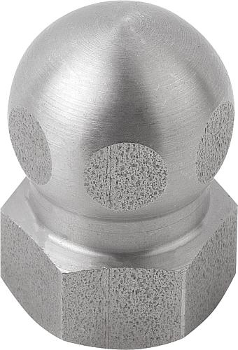 Kugelknopf M06 Edelstahl - K0422.062 - bekommst Du bei ★ HUG Technik ✓
