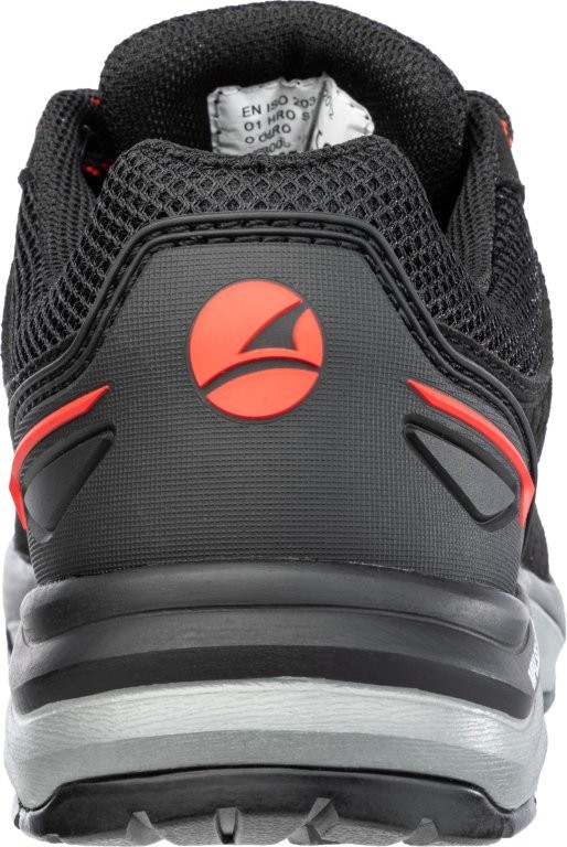 Albatros VIALE BLACK Sicherheitshalbschuh hinten.