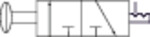 3/2-Wegeventil, Druckknopfbetätigung, »3L«, G 1/4, 1300 l/min - direkt bei HUG Technik ✓