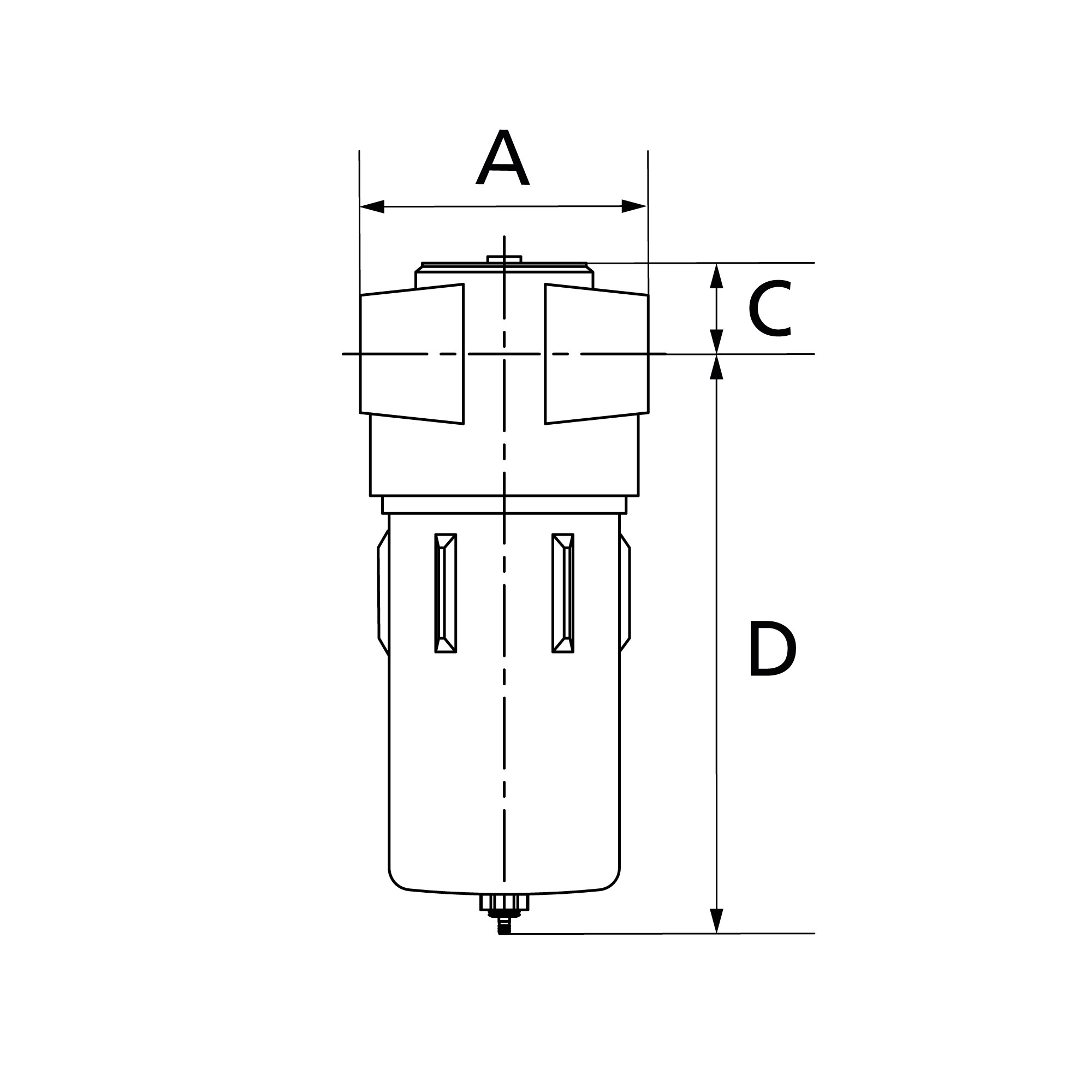 Aktivkohlefilter ohne Differenzdruckmanometer, 0,003 mg/m³, G 2 - bei HUG Technik ✓ ✌