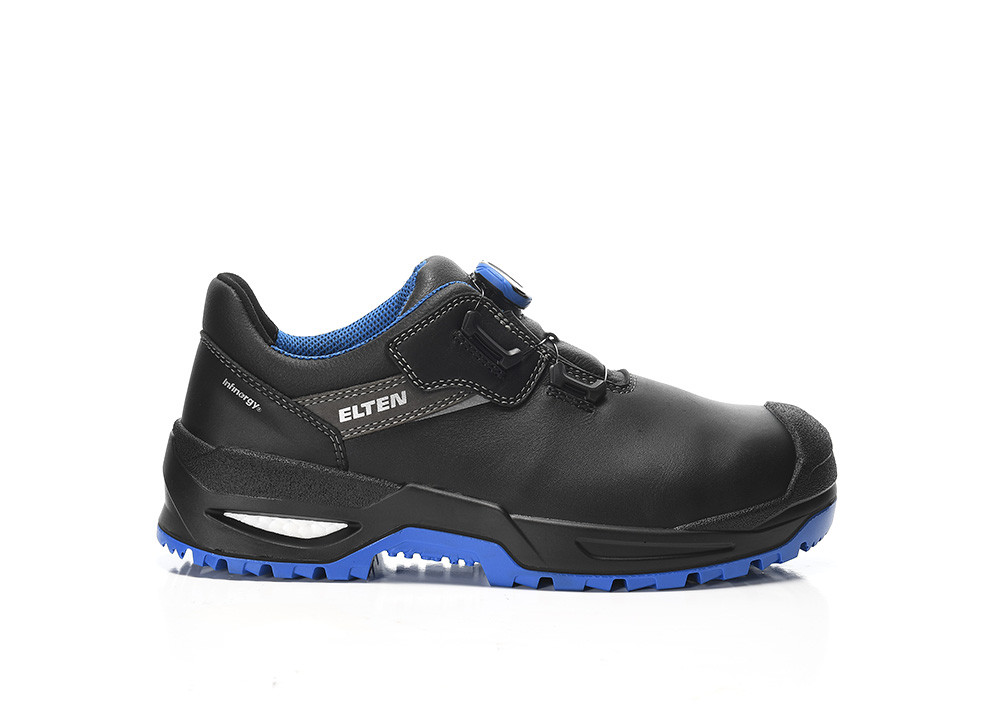 ELTEN® Sicherheitshalbschuh STEFANO XXSG BOA® black-blue Low ESD S3 - rechts