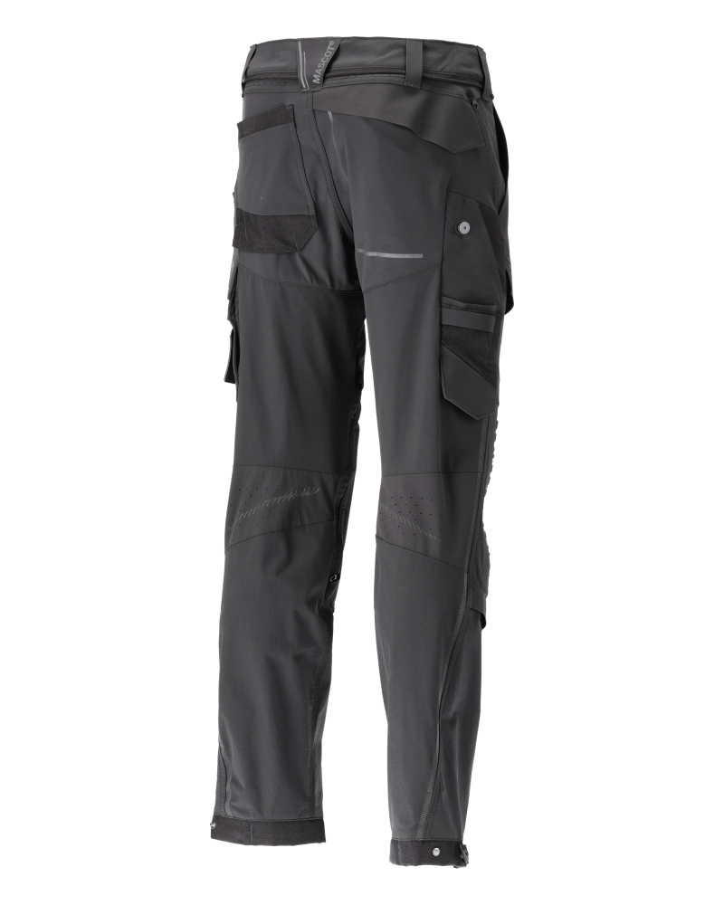 MASCOT® CUSTOMIZED Hose mit Knietaschen  Gr. 76/C44, schwarz - erhältlich bei ✭ HUG Technik ✓