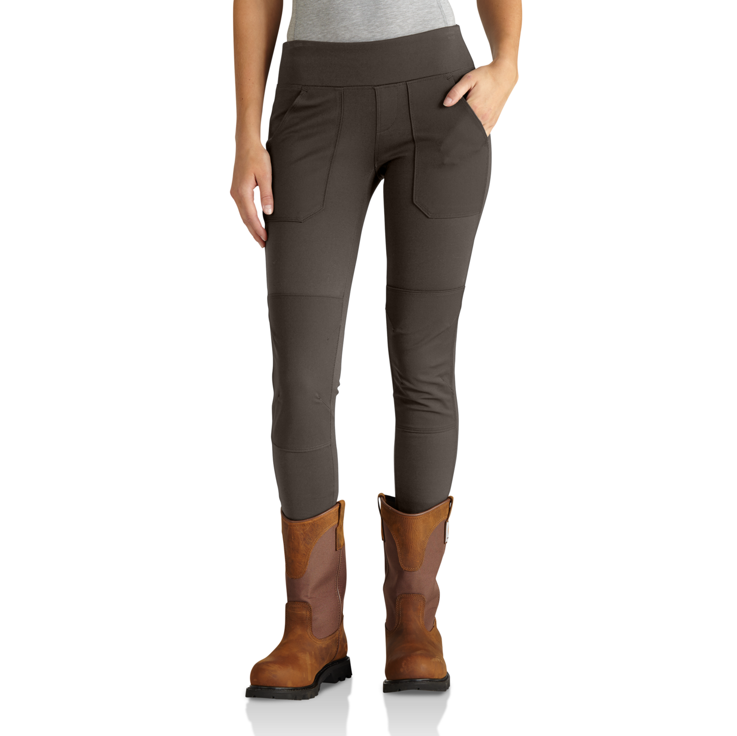 carhartt® Damen Hose »FORCE UTILITY LEGGING« dark coffee - jetzt NEU  bei ✭ HUG Technik ✓