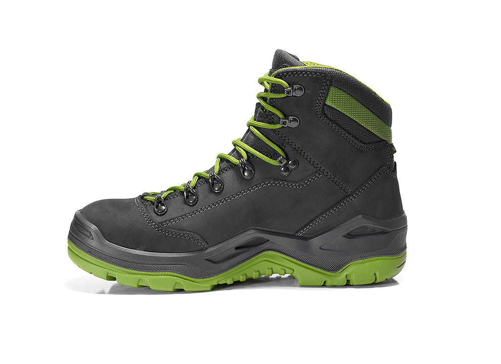 LOWA Sicherheitsstiefel RENEGADE Work GTX green Mid S3 CI, 5650 - bei HUG Technik ♡