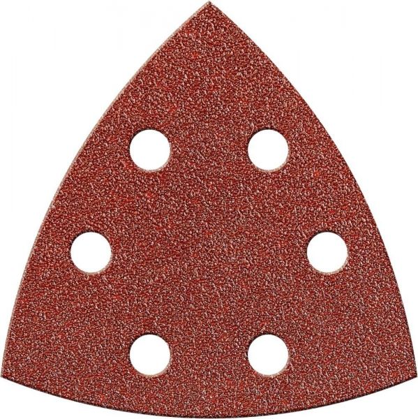 FORTIS Klettschleifblatt Dreieck 94mm K 40, Korund, 6 Loch - bei HUG Technik ☆ FORTIS Klettschleifblatt Dreieck 94mm K 40, Korund, 6 Loch - bei HUG Technik ☆