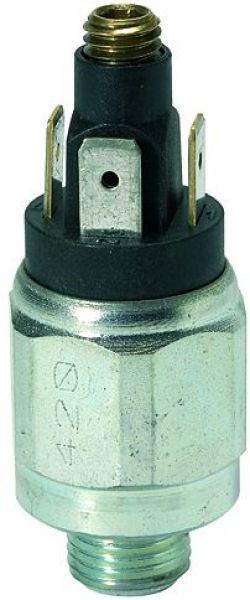 Druckschalter, Wechselkontakt, Stahl ver., 42 V, G 1/4, 0,5-2 bar - bei HUG Technik ✭