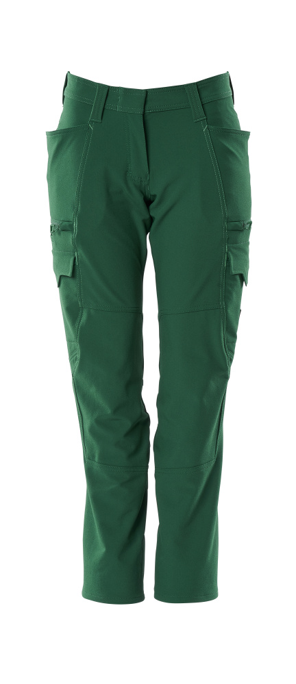 MASCOT® ACCELERATE Hose mit Schenkeltaschen  Gr. 76/C34, grün - kommt direkt von HUG Technik 😊