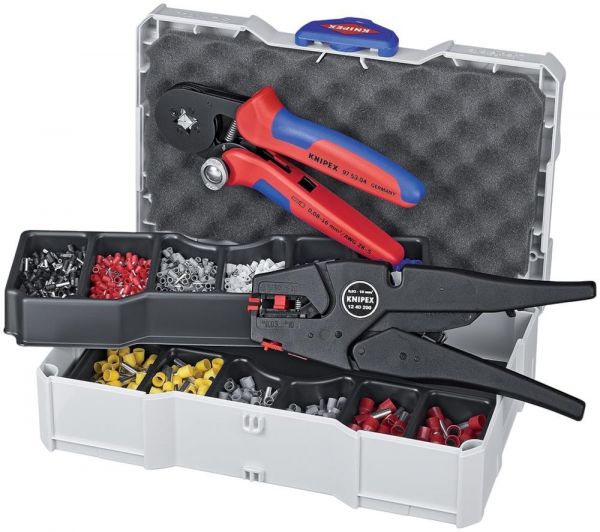 KNIPEX® Aderendhülsen-Sortiment 4-kant, 1250-teilig - gibt’s bei ☆ HUG Technik ✓ KNIPEX® Aderendhülsen-Sortiment 4-kant, 1250-teilig - gibt’s bei ☆ HUG Technik ✓