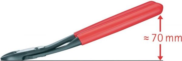 KNIPEX® Kraft-Seitenschneider mit Kunststoff-Griffen 200 mm - bei HUG Technik ✭
