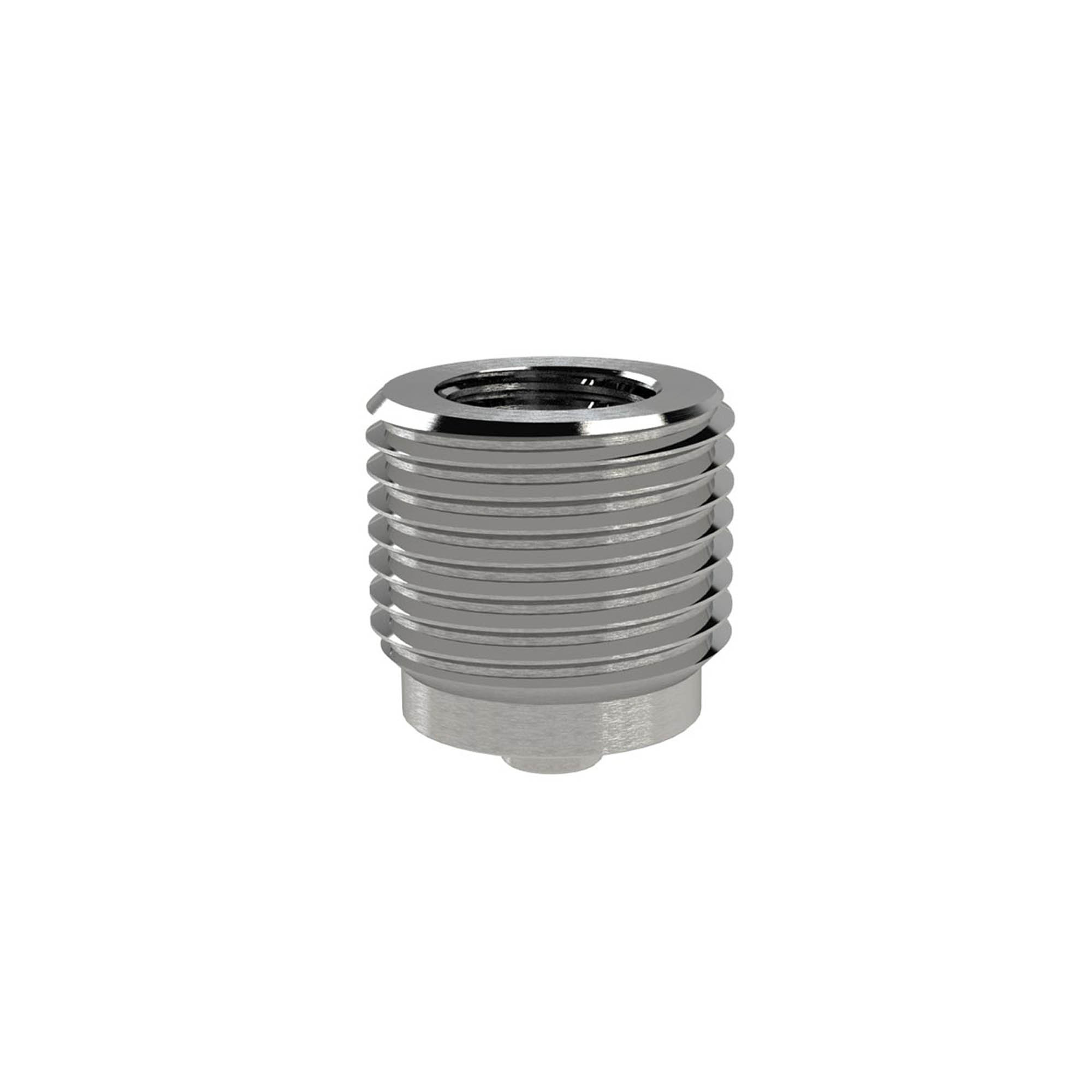 Manometer-Anschlussnippel, selbstdichtend, Edelstahl, G 1/2 AG,G 1/4 IG 🖤 bei HUG Technik ✓