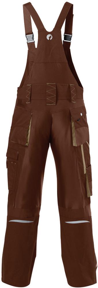 FORTIS Herren-Latzhose 24, braun-beige - erhältlich bei ✭ HUG Technik ✓