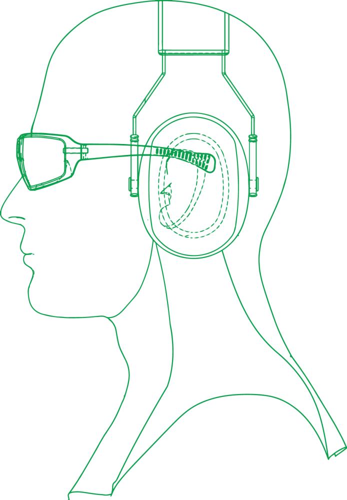 UNIVET Brille 553 UP-NEXXT antikratz, antibeschlag - gibt’s bei HUG Technik ✓