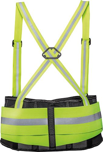 KNEETEK® Rückenstützgurt »BR 110«, HiVis gelb-schwarz - direkt bei HUG Technik ✓