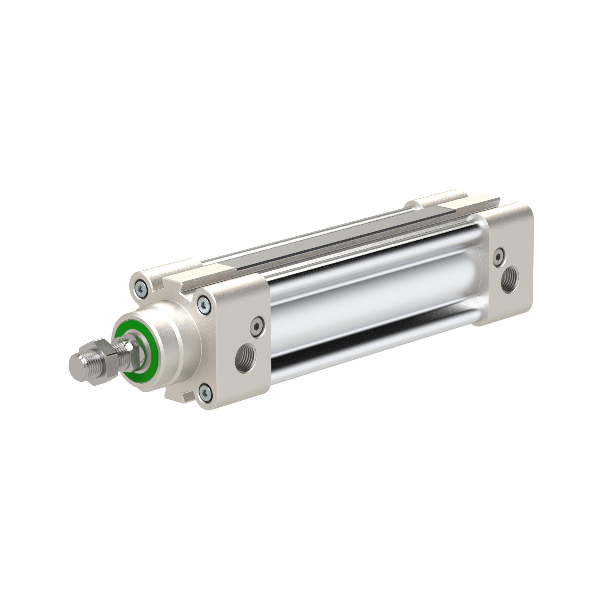 Normzylinder SAI, doppeltwirkend, Kolben-Ø 125, Hub 600, G 1/2 - direkt bei HUG Technik ✓