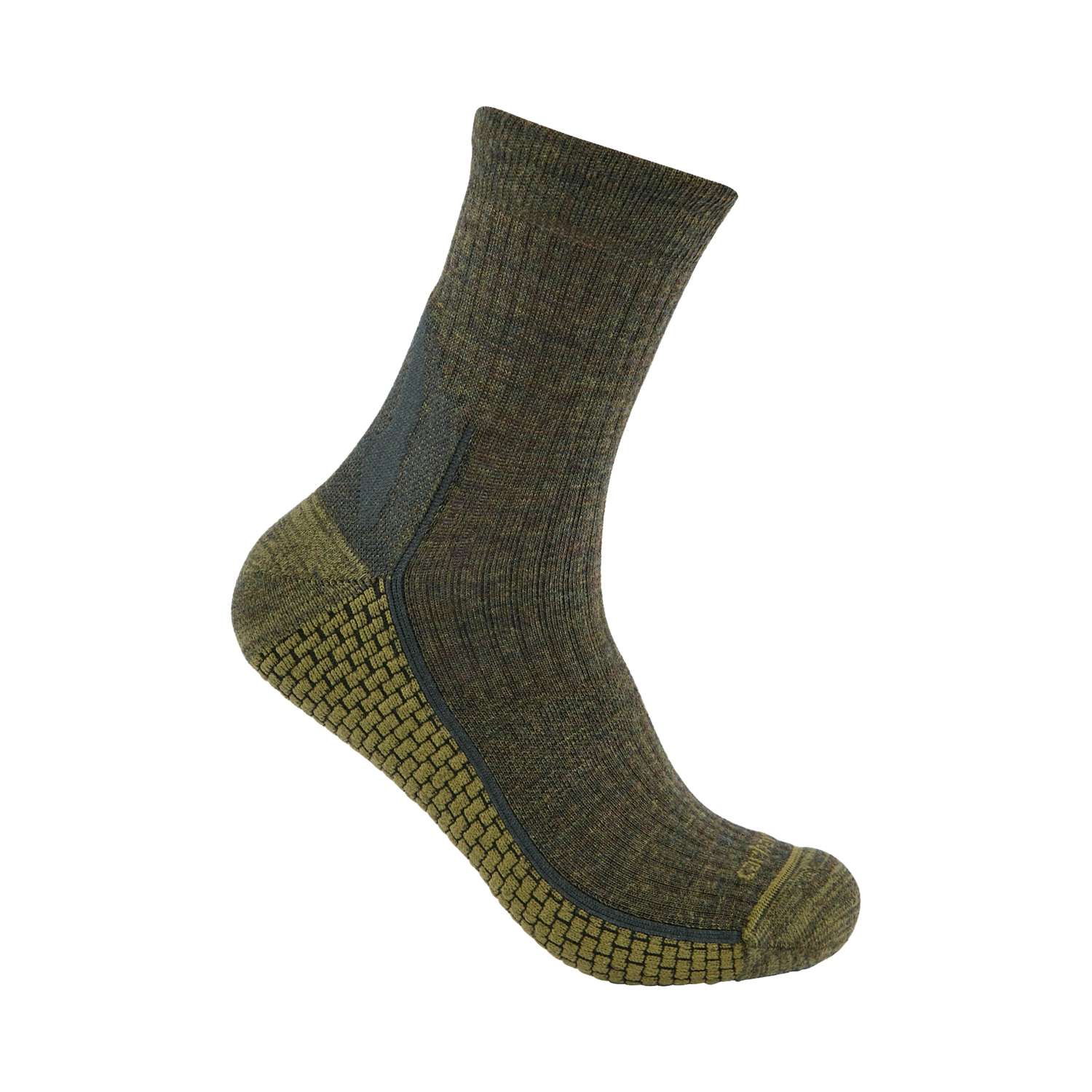 carhartt® Herren Socken »SYNTHETIC WOOL SHORT CREW SOCK«, Gr. L, olive - erhältlich bei ✌ HUG Technik ✓