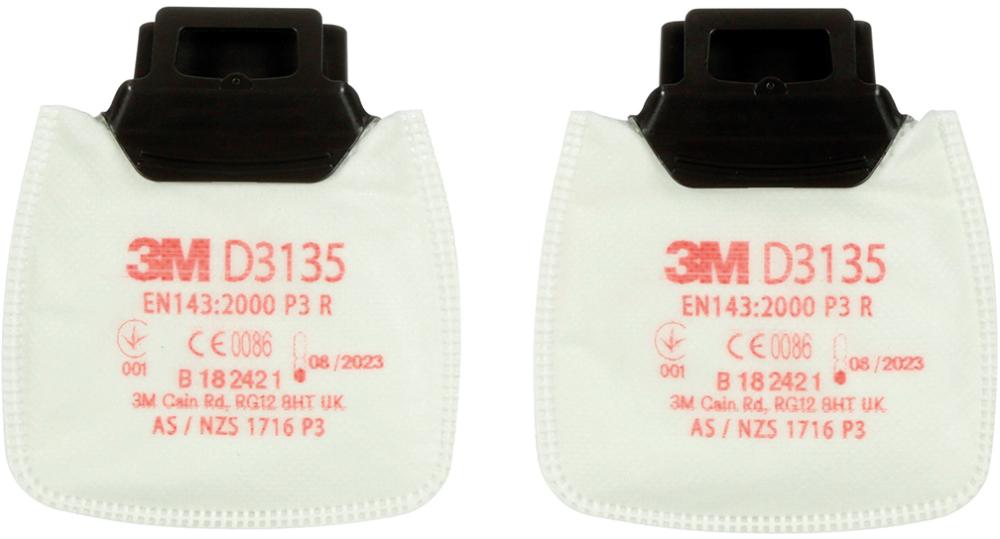3M™ Secure Click™ Partikelfilter D3135, P3 R - bei HUG Technik ✭