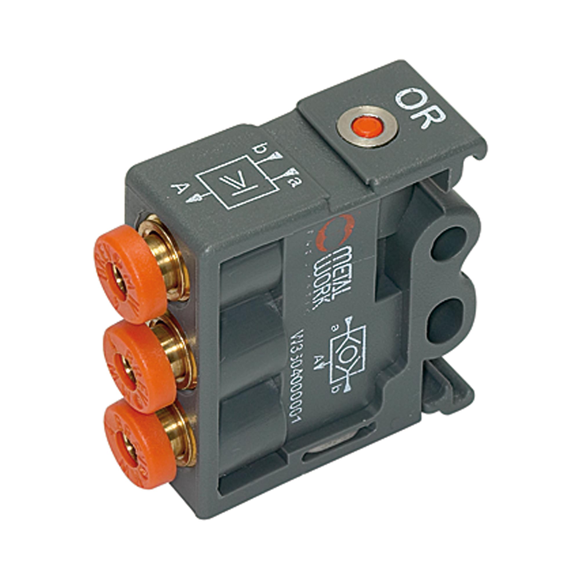 Pneumatik Logikelement, OR, Technopolymer, DN 2,7 - gibt’s bei HUG Technik ✓