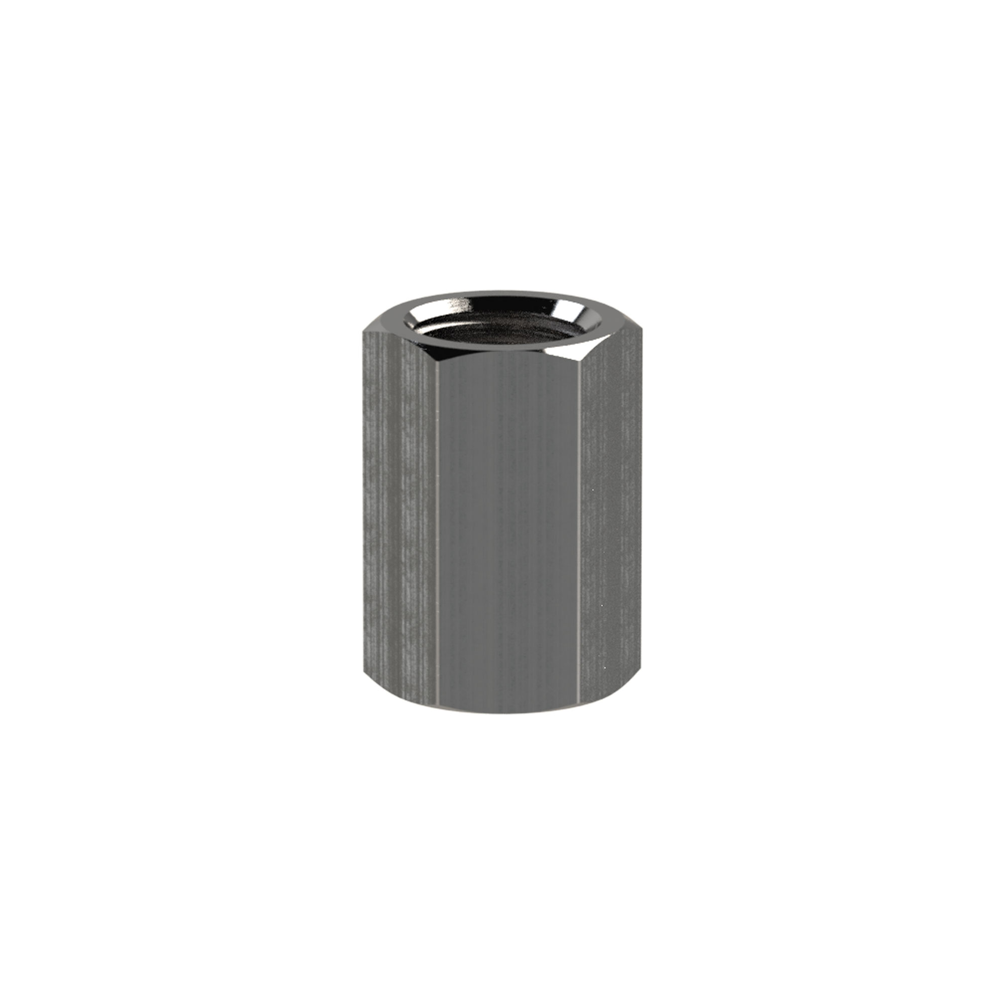 Muffe, Außensechskant, G 1, SW 41, Edelstahl 1.4571 - bei HUG Technik ✓
