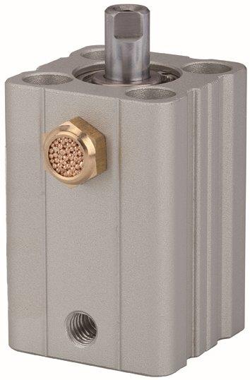 Kurzhubzylinder »ASQ« einfachwirkend, Kolben-Ø 16, Hub 20, M5x0,8 - bekommst Du bei ★ HUG Technik ✓