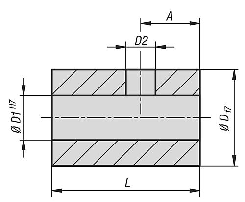 Reduzierhülse 14x6 Stahl, D=10 - K0412.1006 - gibt’s bei ☆ HUG Technik ✓