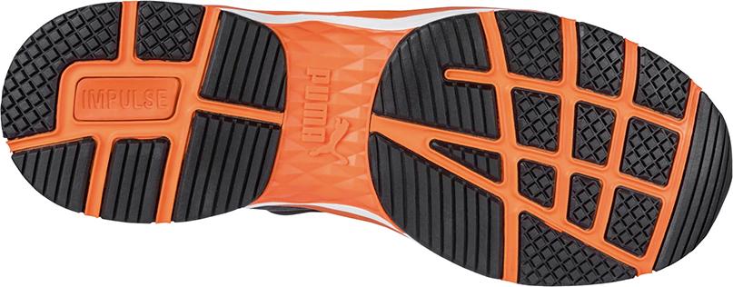 Puma® Boots Rush 2.0 MID 633870, S1P ESD HRO SRC, schwarz/orange - bei HUG Technik ✓