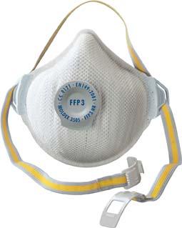 MOLDEX Atemschutzmaske »Air 3505« mit Klimaventil, FFP3 NR - direkt bei HUG Technik ✓