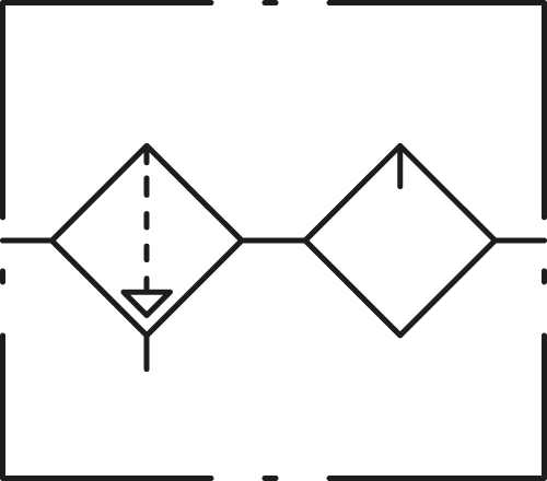 Filter + Öler »SYNTESI«, BG 2, G 1/2, 20 µm, RMSA halbautomatisch - direkt bei HUG Technik ✓