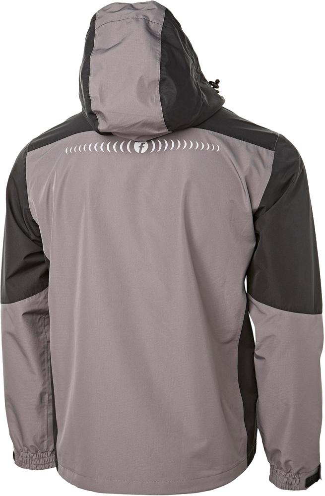 FORTIS Elements Regenjacke Plus, grau-schwarz - erhältlich bei ✌ HUG Technik ✓