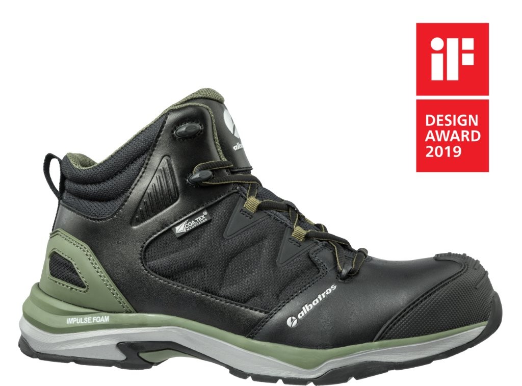 Albatros ULTRATRAIL OLIVE CTX Sicherheitsstiefel vorne 2.