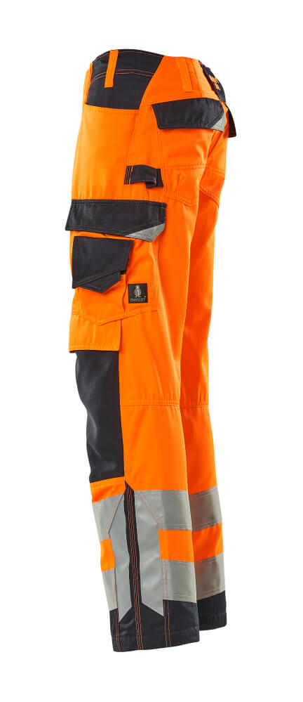 MASCOT® SAFE SUPREME Hose mit Knietaschen  Gr. 76/C46, hi-vis orange/schwarzblau - jetzt neu bei HUG Technik ♡