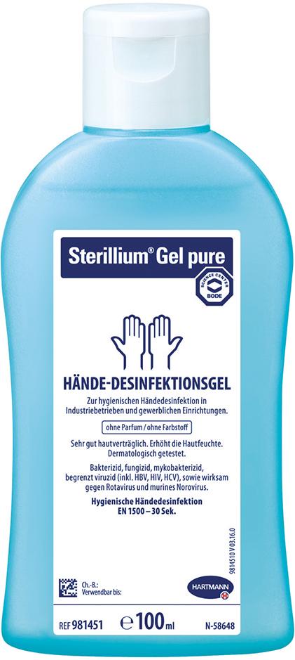 Handdesinfektion Sterillium® Gel Pure - kommt direkt von HUG Technik 😊