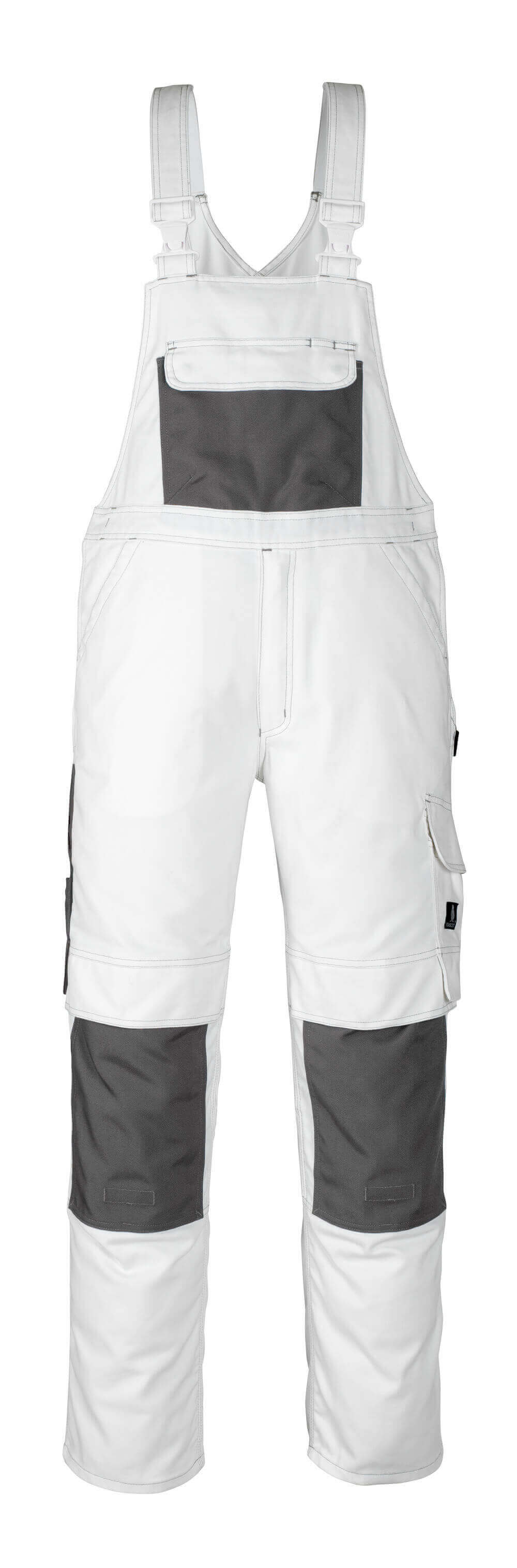 MASCOT® HARDWEAR Latzhose mit Knietaschen »Orense« Gr. 76/C46, weiß - bei HUG Technik ✓