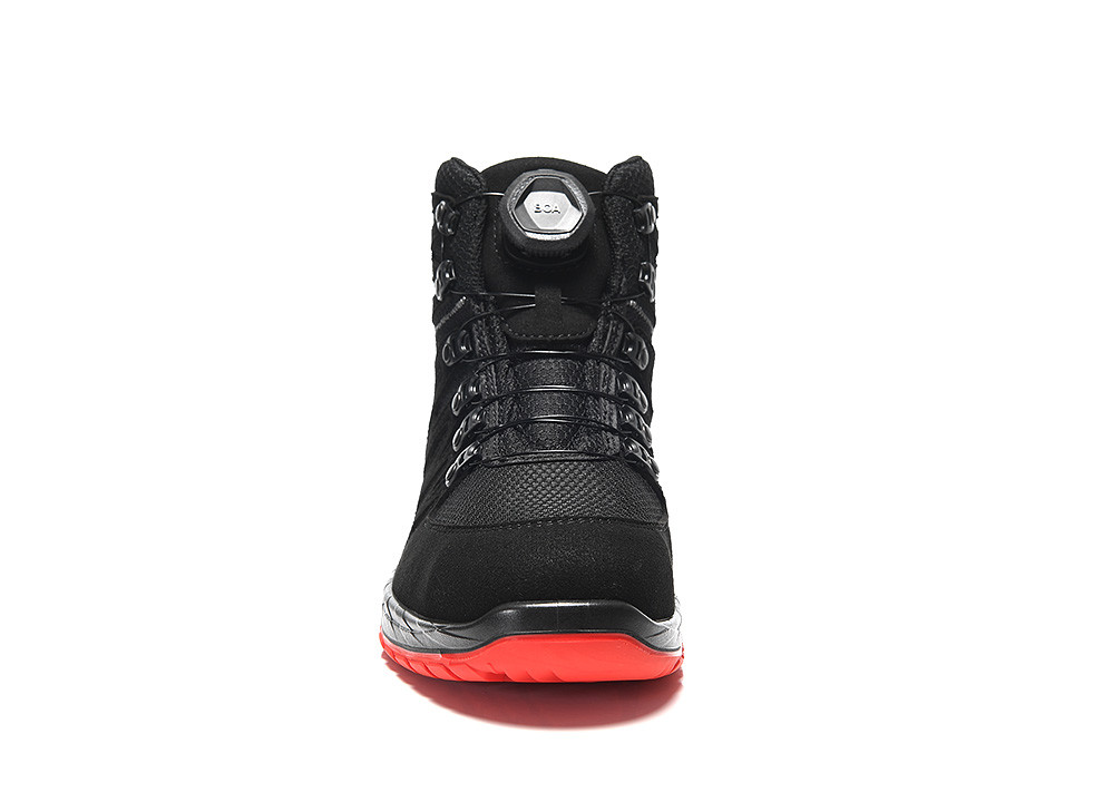 ELTEN® Sicherheitsstiefel MADDOX BOA® black-red Mid ESD S3, 769151 - bei HUG Technik ✭
