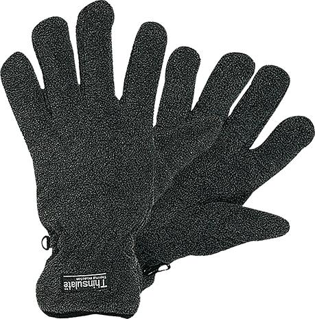 Handschuh Fleece, Thinsulate™, dunkelgrau - bekommst Du bei HUG Technik ♡