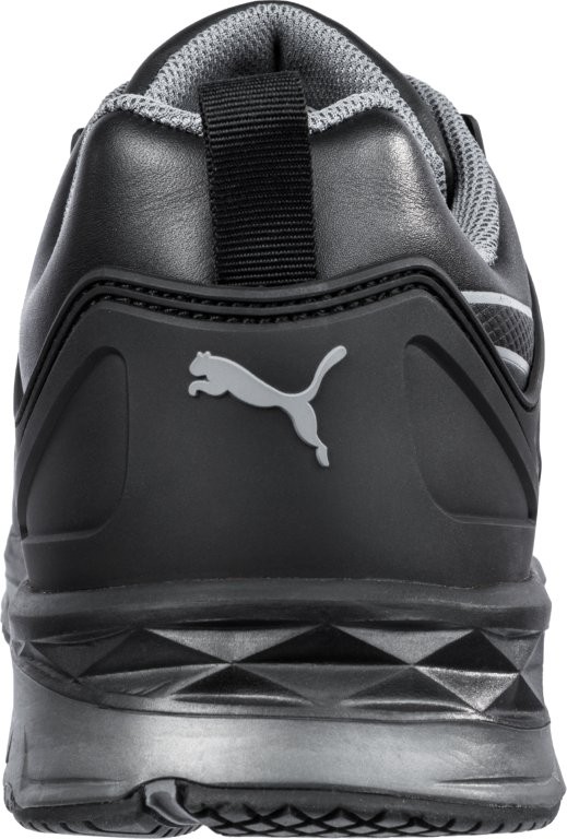 Albatros VELOCITY 2.0 BLACK Sicherheitshalbschuh hinten.