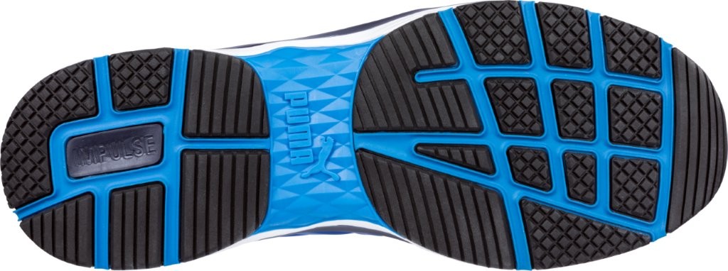 Albatros VELOCITY 2.0 BLUE Sicherheitshalbschuh Sohle.