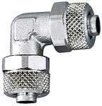 Winkelverbinder, für Schlauch 10/8 mm, SW 12, Messing vernickelt - direkt von HUG Technik ✓