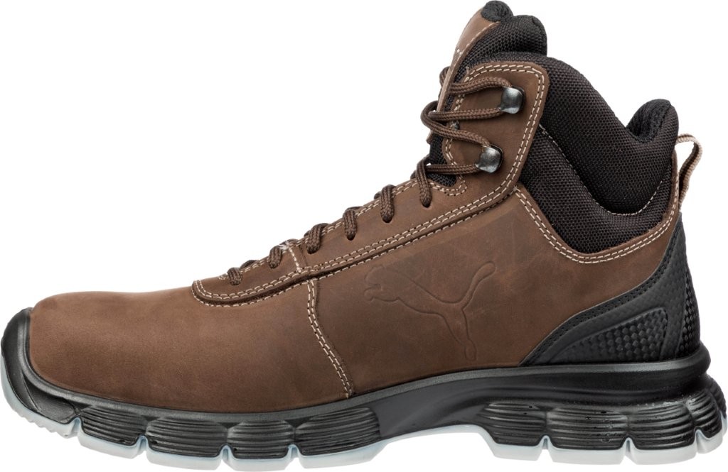 Albatros CONDOR BROWN Sicherheitsstiefel links.
