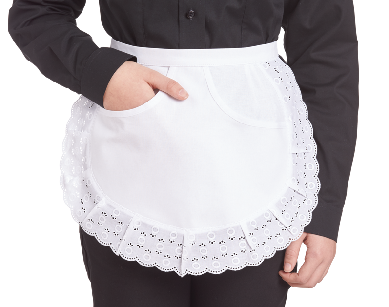 LEIBER Damen-Servierschürze weiß, Gr. 34 - jetzt NEU bei HUG Technik  ✓