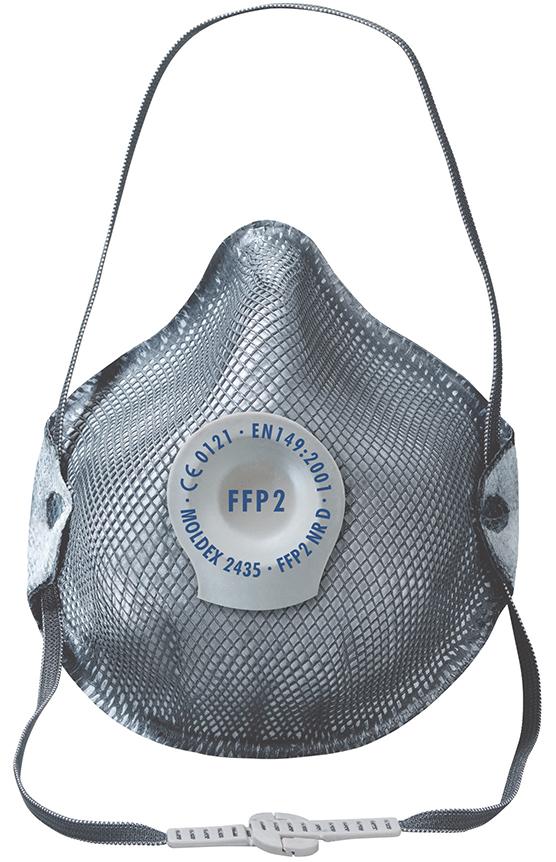 MOLDEX Atemmaske 2535, Ventil, FFP3 NR D, gegen Ozon - erhältlich bei ♡ HUG Technik ✓