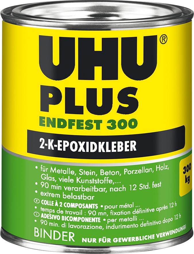 UHU® 2-Komponentenepoxidkleber PLUS ENDFEST 300 - bekommst Du bei HUG Technik ♡