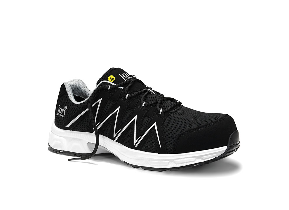 JORI Sicherheitshalbschuh, SPEEDY black- silver Low ESD S1P, 12121 - erhältlich bei ✭ HUG Technik ✓
