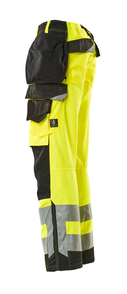 MASCOT® SAFE SUPREME Hose mit Hängetaschen »Wigan« Gr. 76/C46, hi-vis gelb/schwarz - jetzt NEU bei HUG Technik  😊