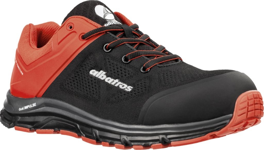 Albatros LIFT RED IMPULSE Sicherheitshalbschuh vorne 2.