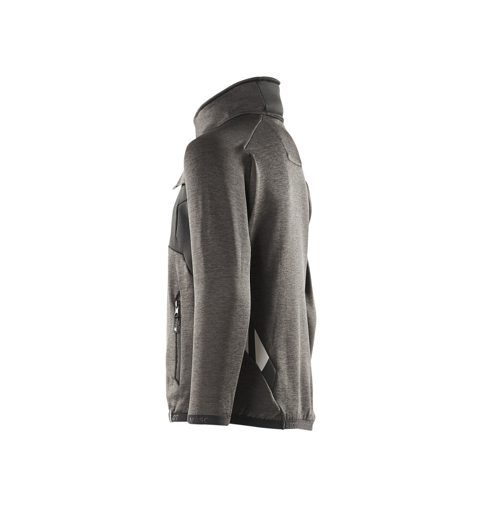 MASCOT® ACCELERATE Fleecepullover für Kinder  Gr. 104, dunkelanthrazit/schwarz - erhältlich bei ✭ HUG Technik ✓