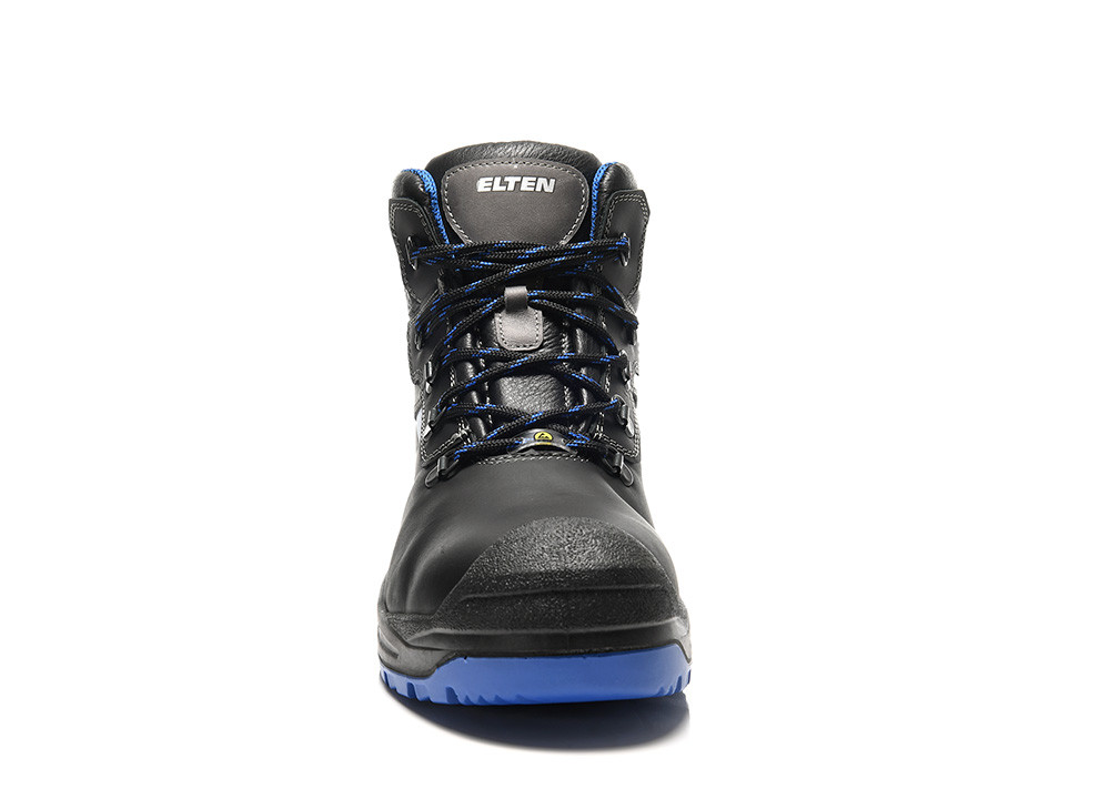 ELTEN® Sicherheitsschnürstiefel, STEFANO XXSG black-blue Mid ESD S3, 768701 - bei HUG Technik ✭