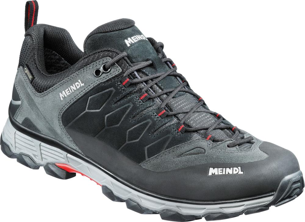 Meindl Freizeitschuh Lite Trail GTX, anthrazit-rot6 - erhältlich bei ♡ HUG Technik ✓